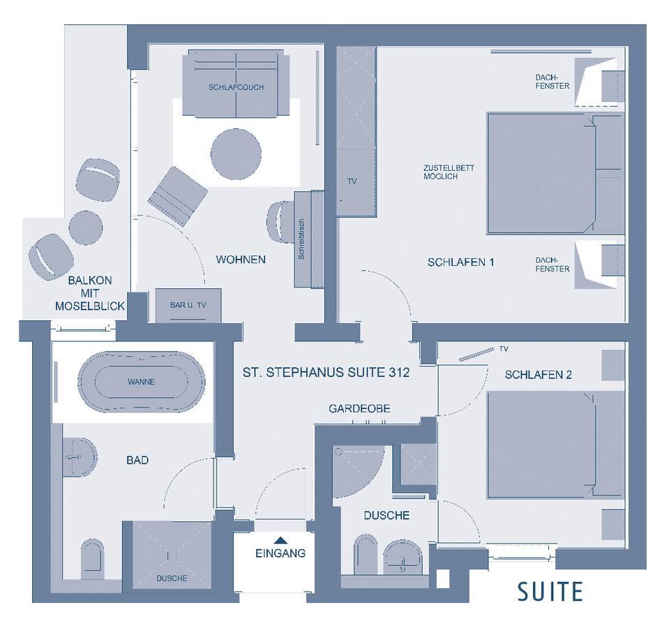 Weinhotel St. Stephanus Zeltingen-Rachtig Εξωτερικό φωτογραφία